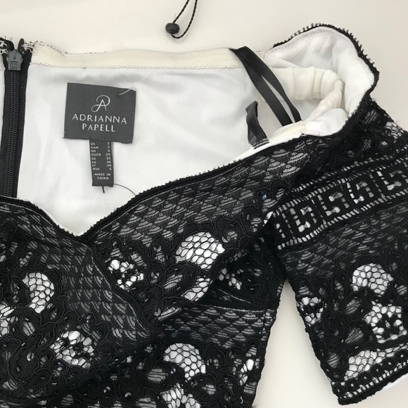 Adrianna Papell Womens Formal Lace Evening Dress - Picture 5 of 9